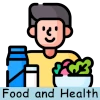 Adult reading topics: Health and food