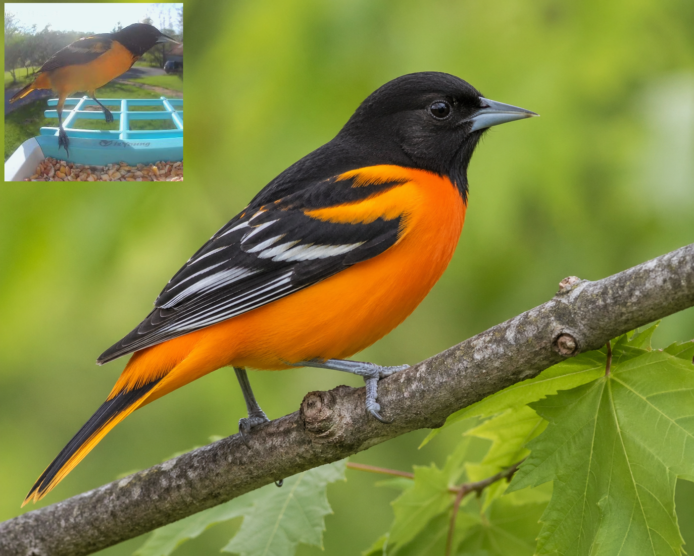 image of baltimore oriole